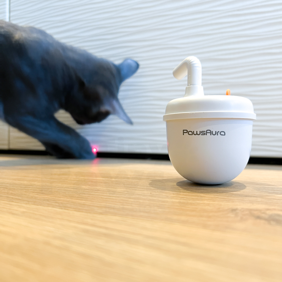 Interactive Laser Tumbler with Catnip Infuser